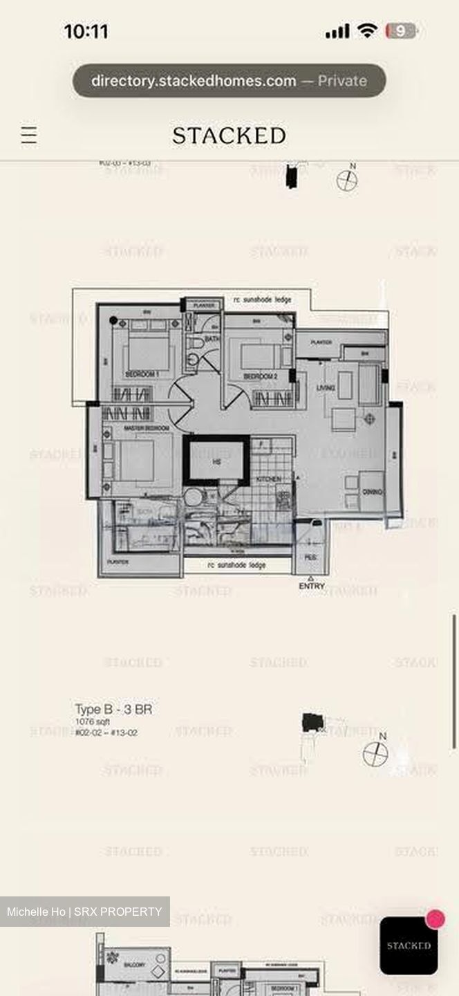 Suffolk Premier (D11), Apartment #609078061
